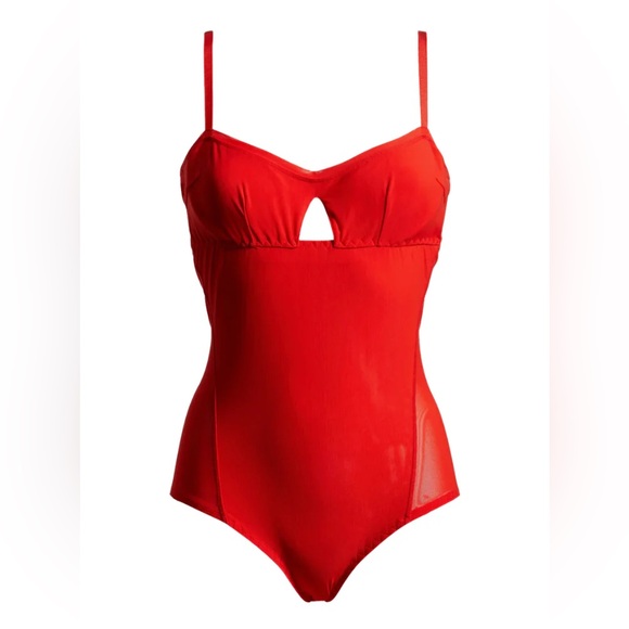 We are HAH/Revolve Under The Wire Bodysuit Red Size M - Picture 4 of 16